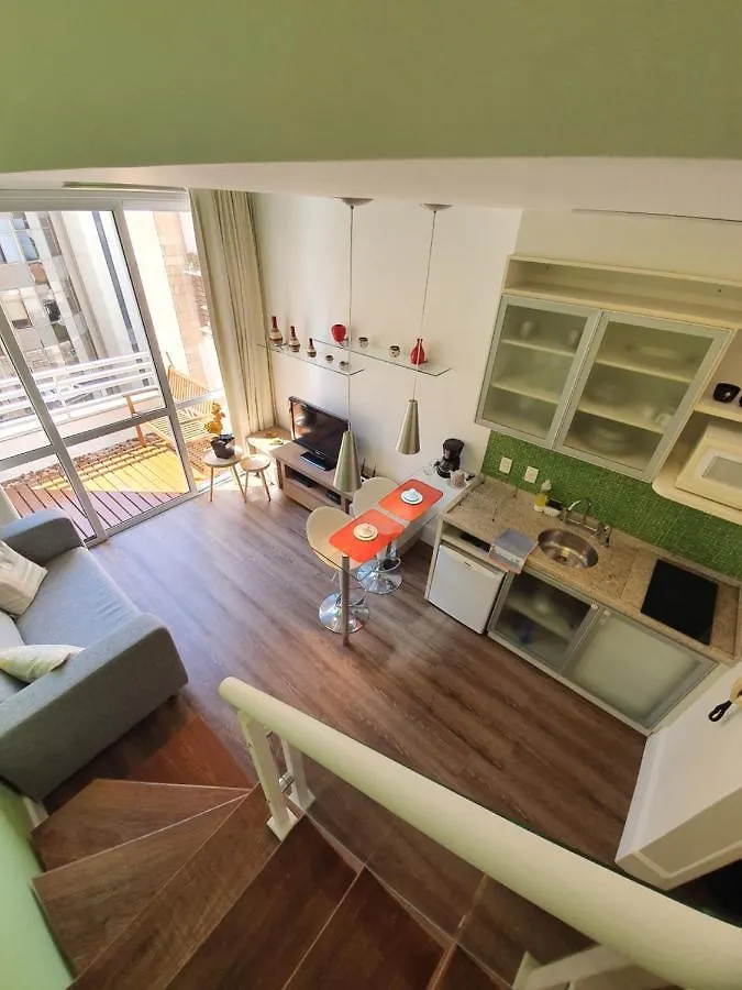 Flat Residencial Brooklin Apartamento São Paulo